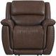Flexsteel® Beau Dark Sable Brown Power Recliner with Power Headrest-3