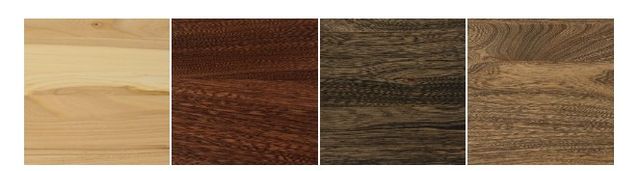 Country View Woodworking Customizable Midtown Elm Top 48" Dining Table with Brown Maple Base-2
