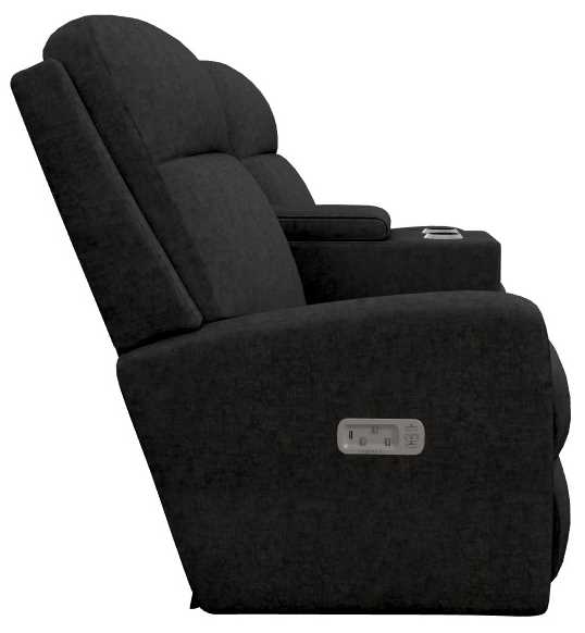 Brooks Power Reclining Loveseat w/ Headrest & Console | La-Z-Boy