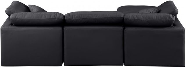 Meridian Furniture Indulge 4-Piece Black Modular Sectional-3