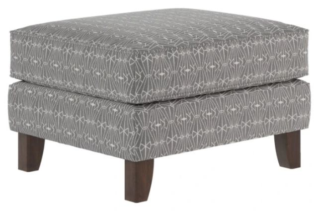 Fusion Furniture Emblem Charcoal Gray Accent Ottoman-0