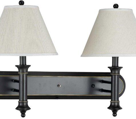 Cal® Lighting & Accessories Dark Bronze Wall Lamp-0