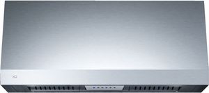 XO 42" Stainless Steel Wall Mounted Range Hood Front view of the XO 42" Stainless Steel Wall Mounted Range Hood