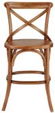 Forty West Bennett Medium Brown X-Back Counter Stool-2