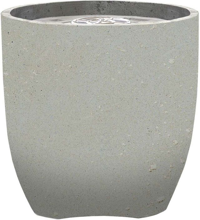 XO 24" Limestone Natural Gas Fire Pot