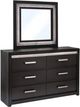 Signature Design by Ashley® Brizmore Black Dresser and Mirror-0