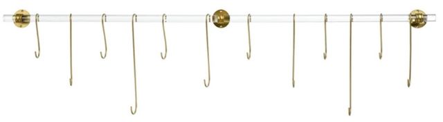 Stylecraft Dann Foley Lifestyle Bronze/White 60" Wall Hanger with Hook -1