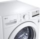 LG White Front Load Washer & Electric Dryer Laundry Pair-5