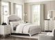 American Drew® Harmony Carlyn Eggshell Queen Upholstered Panel Bed-1