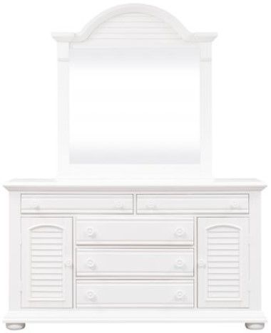 Liberty Furniture Summer House l 3-Piece Oyster White Poster Bedroom Set-3