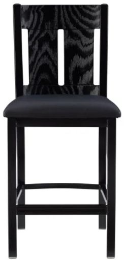 Linon Cleo Black Counter Stool-3