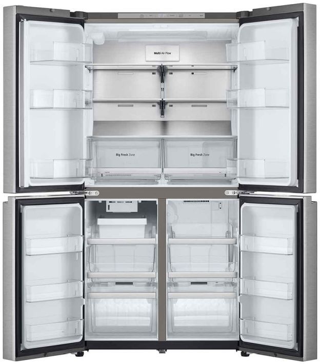 LG 36 in. 23.6 Cu. Ft. Stainless Steel Counter Depth French Door Refrigerator-1