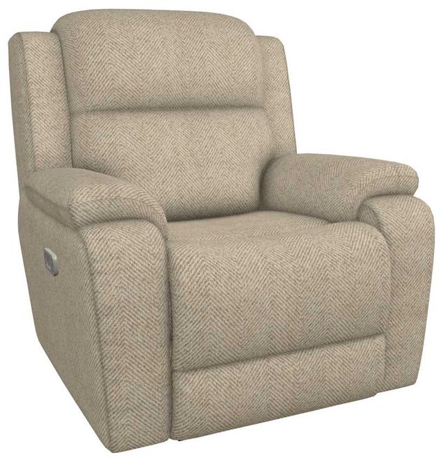 La-Z-Boy® Dorian Oatmeal Power Rocking Recliner with Headrest and Lumbar-0