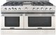 Capital Cooking™ Grand Chef 60" Stainless Steel Pro Style Natural Gas Range-0