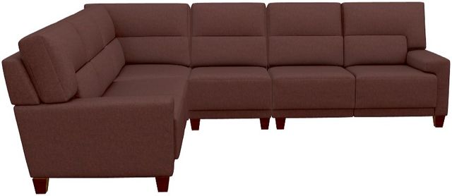 La-Z-Boy® Draper 4-Piece Brick L-Shape Sectional-1
