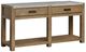 Magnussen Home® Plum Creek Sierra Brown Sofa Table with Marble Top-0