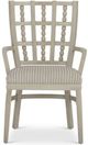 Currey & Company Norene Fog Gray Dining Armchair-1