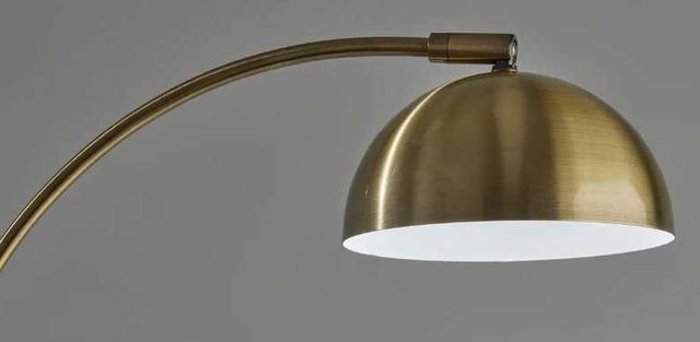 Adesso® Bolton Brown LED Floor Lamp-1