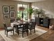 Sunny Designs™ Geovanni Umber Dining Table with Tile Top Insert-1