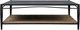 Four Hands Thalen Natural Agel/Rough Iron Coffee Table-3