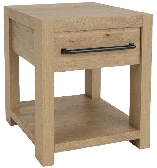 Riverside Furniture Davie Pale Oak Side Table-0