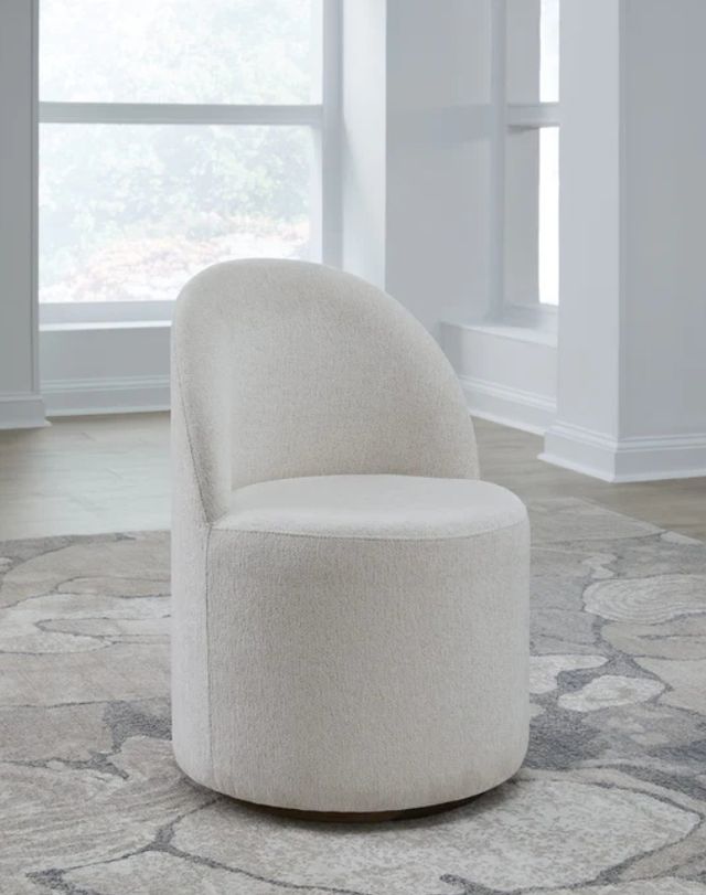 Modus Furniture Zinnia Dune Upholstered Swivel Chair-1