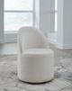Modus Furniture Zinnia Dune Upholstered Swivel Chair-1