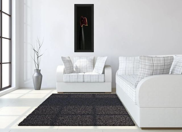 Classy Art Black/Red Calla In Ebony By Steven Mitchell Wall Art-2