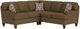 Flexsteel® Customizable Moxy 2-Piece 89" Fabric Sectional-0