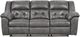Affordable Furniture 1500 Telluride Charcoal Manual Reclining Sofa-0