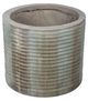 A & B Home Distressed Green 19" Round Cement Planter-0