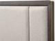 Bernards Fulton Beige/Medium Brown Upholstered King Panel Bed-4