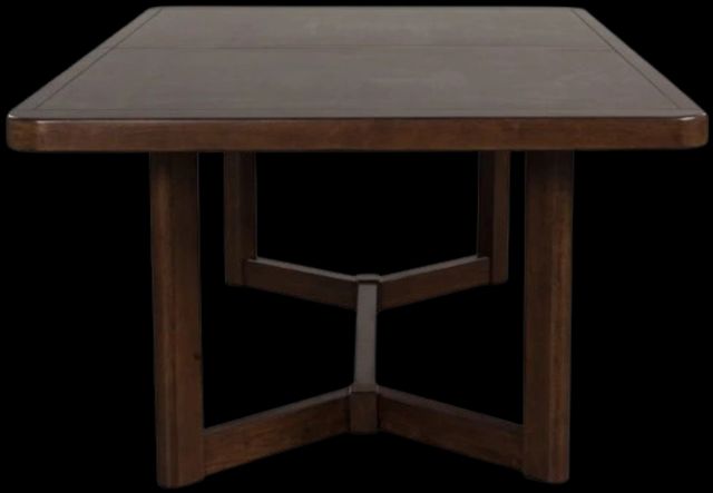 Signature Design by Ashley® Dilenno Dark Brown Rectangular Dining Table-4