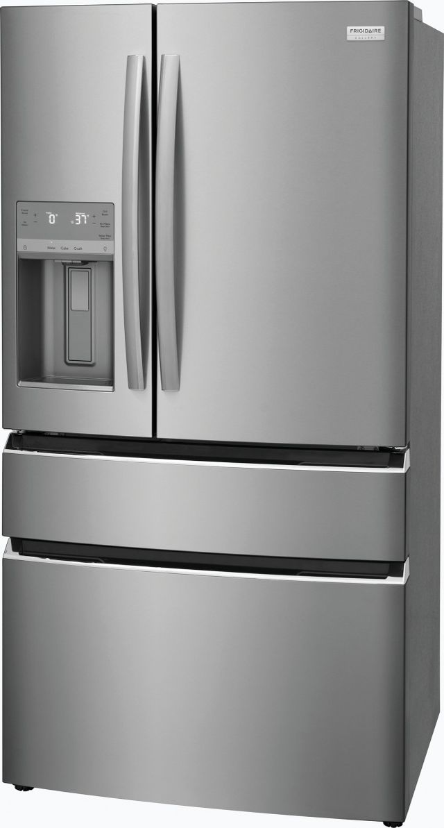 Frigidaire Gallery® 36 in. 21.5 Cu. Ft. Smudge-Proof® Stainless Steel Counter Depth French Door Refrigerator-2