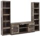 Signature Design by Ashley® Derekson 3-Piece Multi Gray Entertainment Center-0