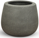 Le Present Belly Concrete Grey 19" Planter-0