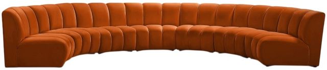 Meridian Furniture Infinity 7-Piece Cognac Modular Sectional-0