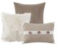 Olliix by Madison Park Signature Grace Taupe King Geometric Jacquard Comforter Set-4