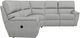 La-Z-Boy® Ava 3-Piece Oyster Manual Reclining Sectional-1