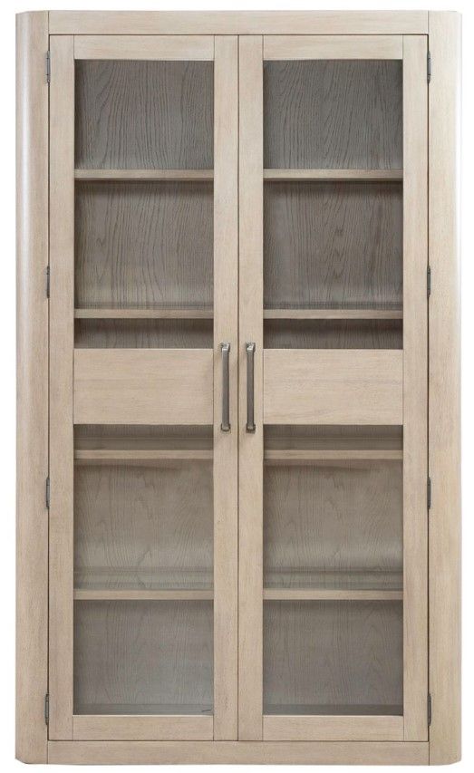 Liberty Furniture South Bend Cloud White Bunching Display Cabinet-2