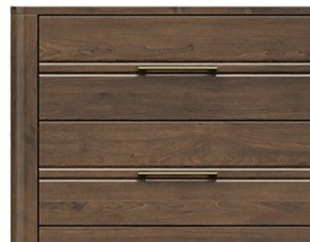Country View Woodworking Westroom Bedroom Brown Maple 54" Dresser-1