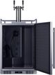 Summit® 24" 5.6 Cu. Ft Stainless Steel Built-In Outdoor Beer & Coffee Kegerator-3