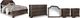 Signature Design by Ashley® Adinton 5-Piece Brown Queen Storage Panel Bed Set-0