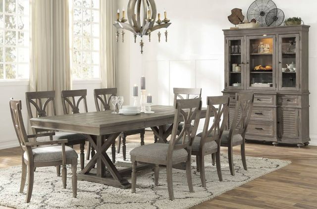 Homelegance® Cardano Driftwood Light Brown Arm Chair-1