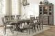 Homelegance® Cardano Driftwood Light Brown Arm Chair-1