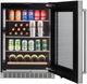 Silhouette® Reserve 24” Black Wine Cooler-1