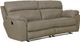 Catnapper® Costa Putty Leather Lay Flat Reclining Sofa-0