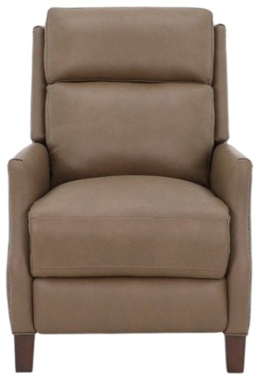 BarcaLounger® Charlotte Cashmere Taupe Leather Power Recliner-3