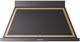 Ilve® Nostalgie II Noblesse 48" Glossy Black Wall Mounted Range Hood with Brass Trim-0