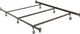 Titus Furniture Black 60"/78" Double Ended Adjustable Bed Frame-0
